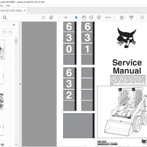 Bobcat 630 631 632 Loader Service Manual 6556454 (6–12) - PDF DOWNLOAD