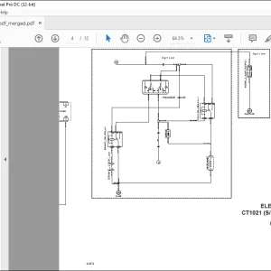 Bobcat Compact Tractor CT1021 Electrical & Hydraulic Schematic Manual 7409144 -  PDF DOWNLOAD