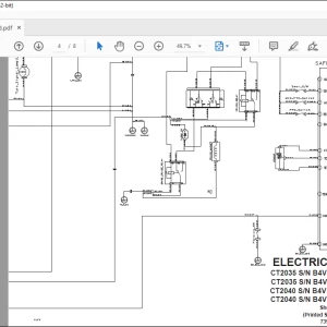 Bobcat Compact Tractor CT2035 CT2035 CT2040 CT2040  Electrical Schematic Manual 7397244 -  PDF DOWNLOAD