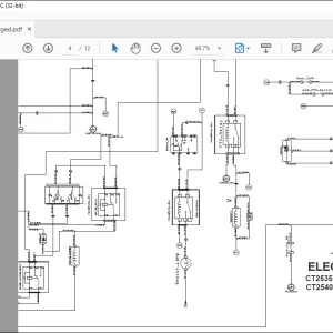 Bobcat Compact Tractor CT2035 CT2040 Electrical & Hydraulic Schematic Manual 7397249 - PDF DOWNLOAD