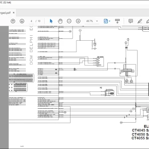 Bobcat Compact Tractor CT4045 4050 4055 Electrical Schematic Manual 7397245 -  PDF DOWNLOAD