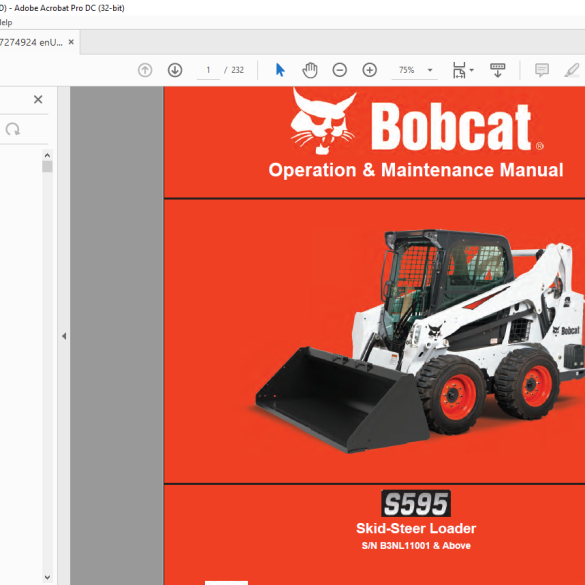 Bobcat ZT2000 Operation & Maintenance Manual 4178914 (06-20) - PDF