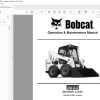 Bobcat S650 Skid-Steer Loader Operation & Maintenance Manual SN