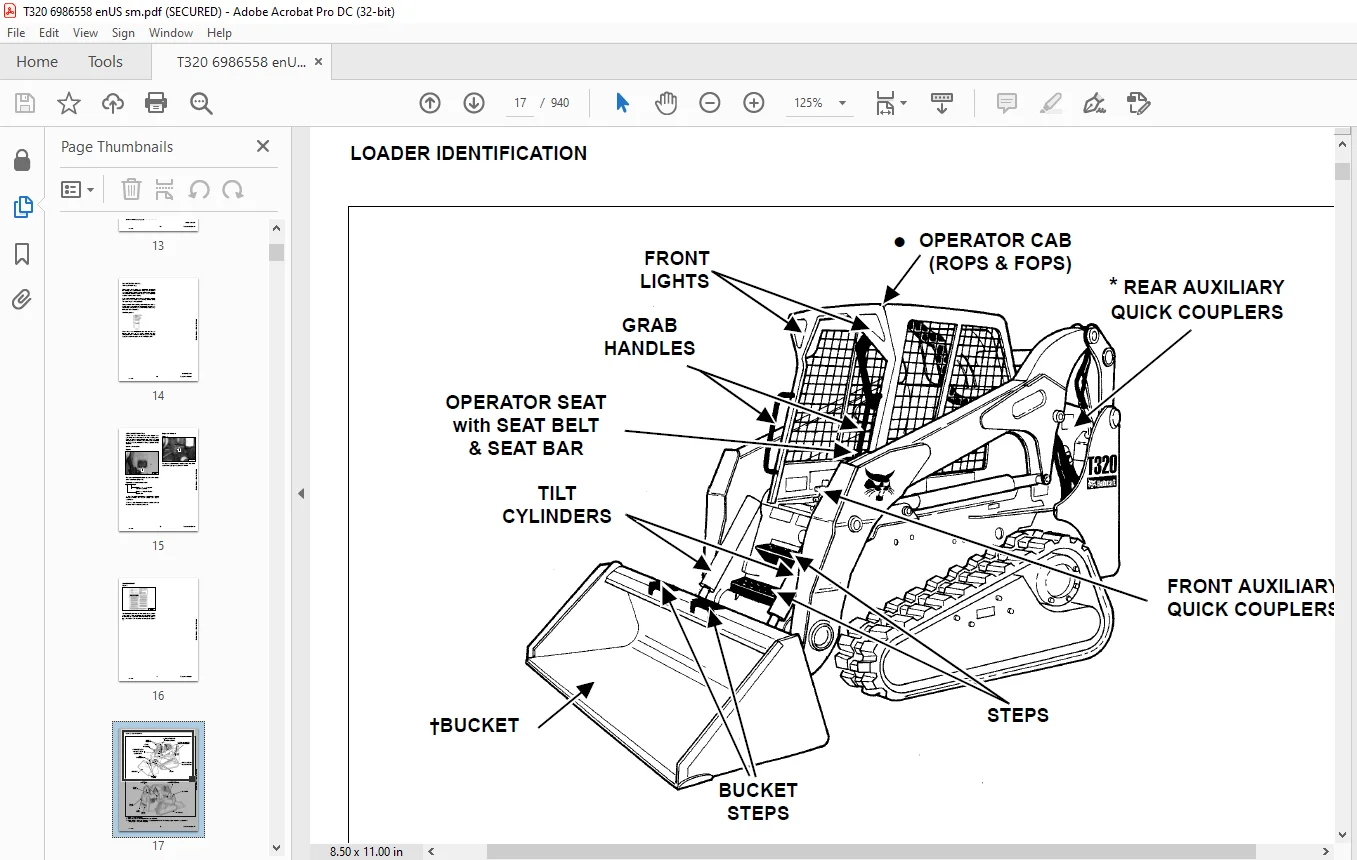 KRAMER Wheel loader 850 Spare Parts List Manual SN346060001 - PDF DOWNLOAD - Image 3
