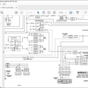 Bobcat Utility Vehicle 3400 3400XL Electrical Manual-  PDF DOWNLOAD