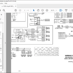 Bobcat Utility Vehicle 3400 3400XL Electrical Manual v-1593-4 - PDF DOWNLOAD
