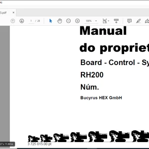 Cat Bucyrus RH200 Manual do proprietilrio BI651615 - PDF DOWNLOAD