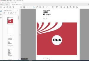 Fella EU JURAS TS 12545  Rotary rake OPERATORS MANUAL PDF DOWNLOAD