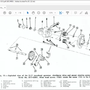 Fiat Allis Chalmers D-14 D-15 D-15 Series II D-17 D-17 Series III & D-17 Series IV Shop Manual - PDF DOWNLOAD