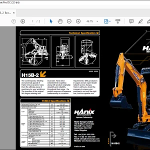 HANIX H15B-2 Brochure Manual - PDF DOWNLOAD