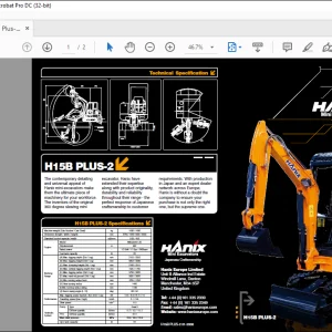 HANIX H15B Plus-2 Brochure Manual - PDF DOWNLOAD