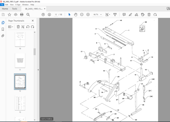 JF STOLL SB 2400 MK Disc Mower Parts Manual PDF DOWNLOAD - HeyDownloads ...