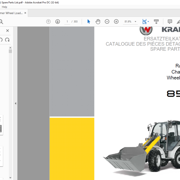 Bobcat T550 Compact Track Loader Service Manual SN A7UJ11001 & Above