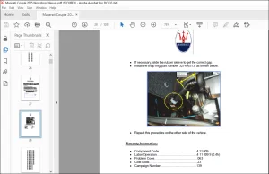 Maserati Couple 2005 Workshop Manual - PDF DOWNLOAD