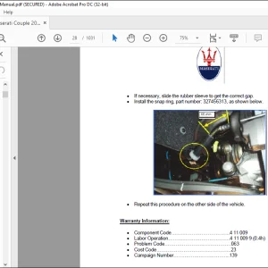 Maserati Couple 2005 Workshop Manual - PDF DOWNLOAD