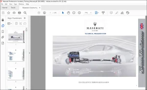 Maserati Granturismo Academy Training Manual - PDF DOWNLOAD