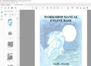 Nanni Diesel Engine Base N4.85 N4.100 Workshop Manual 60300167 - PDF DOWNLOAD