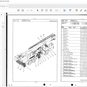 Tadano Faun TL 200M-2 Hydraulic Crane Parts Catalog Manual SN 330887 PDF DOWNLOAD
