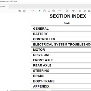 Toyota Towing Tractor CBT4 CBT6 CBTY4 Service Manual - PDF DOWNLOAD