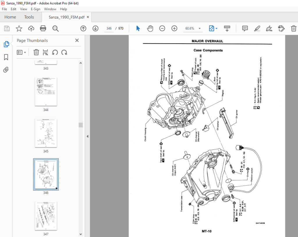 1990 Nissan Stanza U12 Series Service Manual Pdf Download 