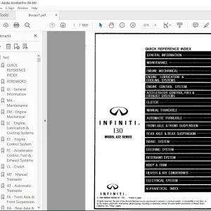 1999 INFINITI I30 A32 Series Service Manual PDF DOWNLOAD