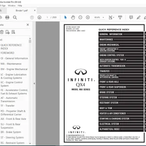 2000 INFINITI QX4 R50 Series Service Manual PDF DOWNLOAD