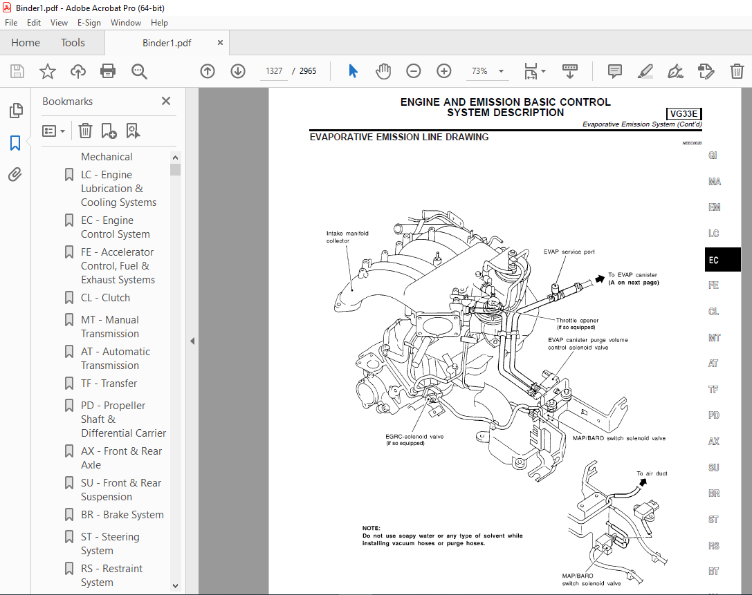 2000 NISSAN FRONTIER D22 Series Service Manual PDF DOWNLOAD ...