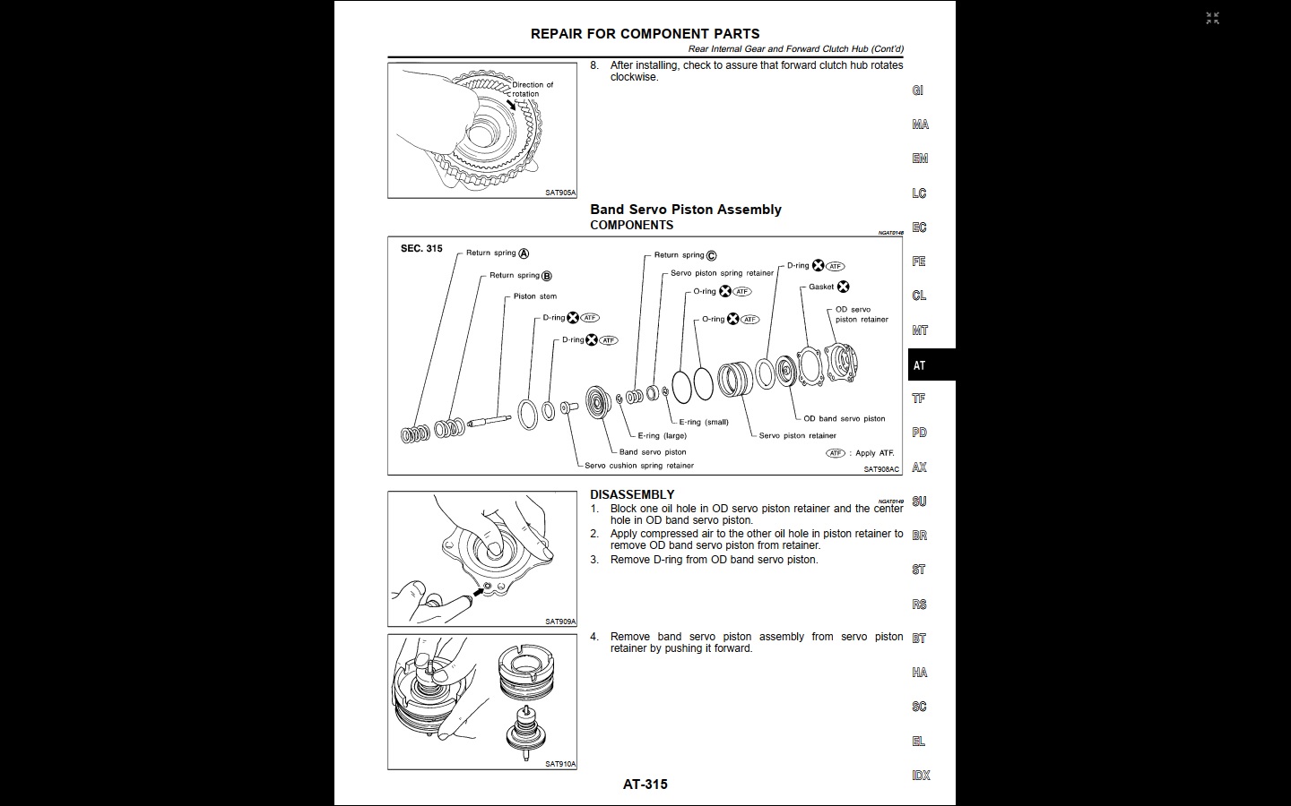 2000 NISSAN XTERRA WD22 Service Manual PDF DOWNLOAD - HeyDownloads ...