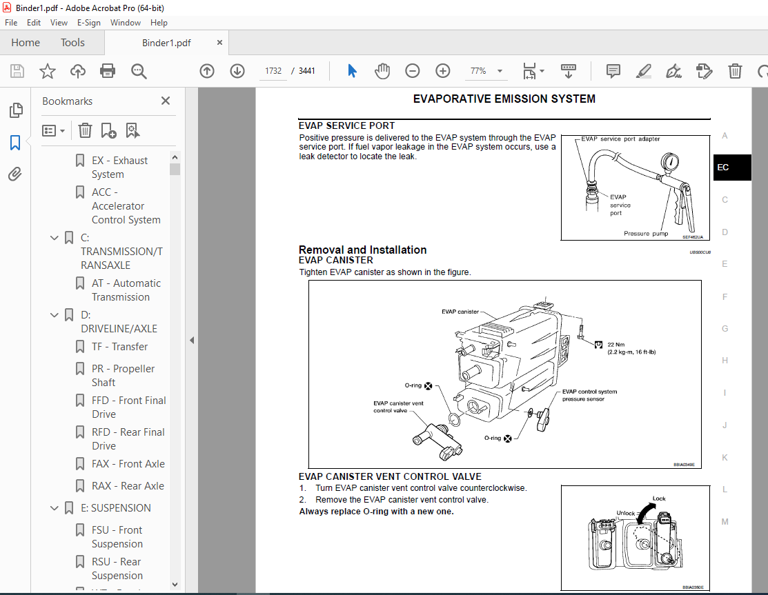 2004 NISSAN PATHFINDER ARMADA TA60 Series Service Manual PDF