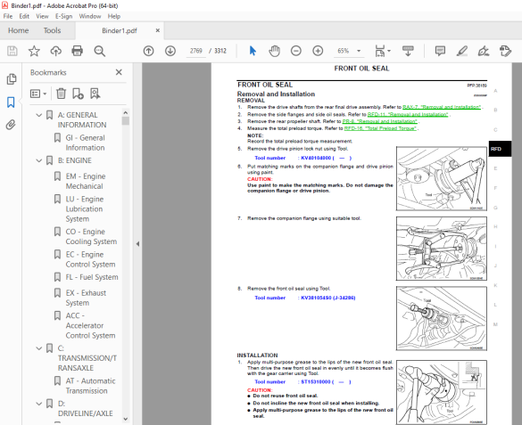 2007 NISSAN ARMADA TA60 Series Service Manual PDF DOWNLOAD ...