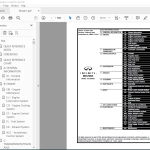 2008 INFINITI M35 M45 Y50 Series Service Manual PDF DOWNLOAD
