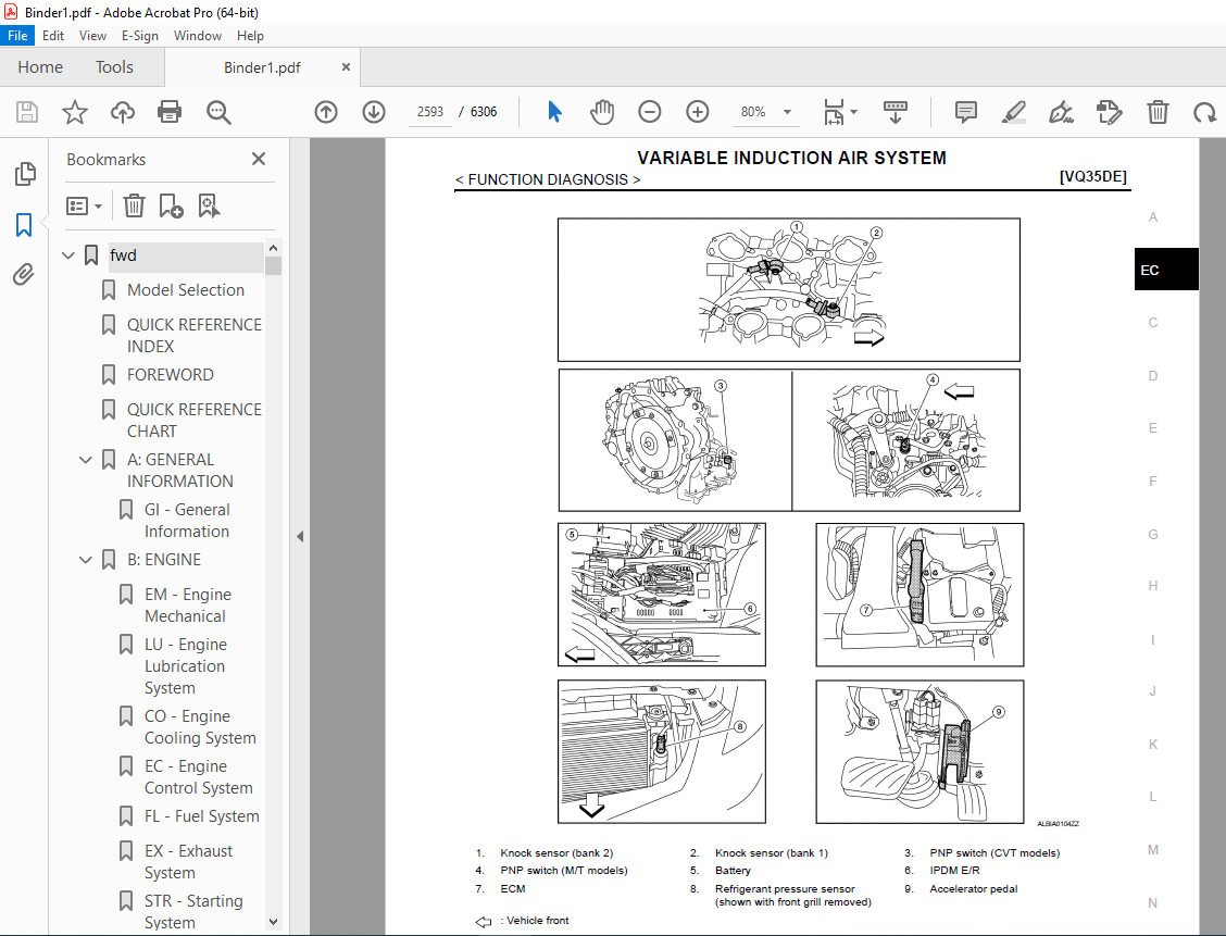 2008 NISSAN ALTIMA L32 Series Service Manual PDF DOWNLOAD ...