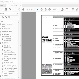 2010 NISSAN PATHFINDER R51 Series Service Manual PDF DOWNLOAD