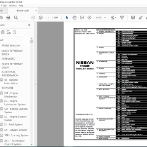2010 NISSAN ROGUE S35 Series Service Manual PDF DOWNLOAD