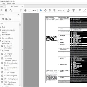 2010 NISSAN TITAN A60 Series Service Manual PDF DOWNLOAD