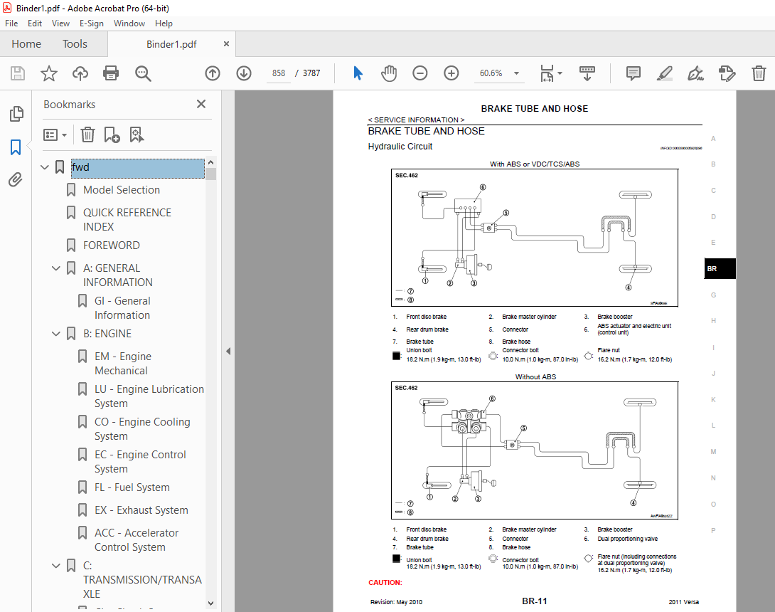 2011 Nissan Versa Hatch C11 Series Service Manual Pdf Download 