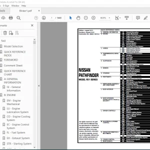 2012 NISSAN PATHFINDER R51 Series Service Manual PDF DOWNLOAD