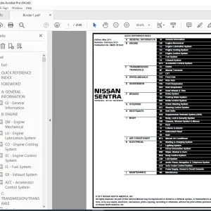 2012 NISSAN SENTRA B16 Series Service Manual PDF DOWNLOAD