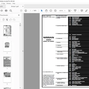 2013 NISSAN QUEST E52 Series Service Manual PDF DOWNLOAD