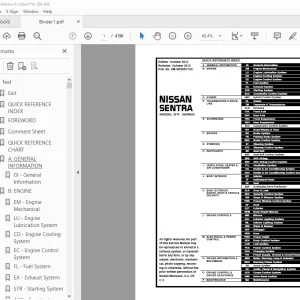 2014 NISSAN SENTRA B17 Series Service Manual PDF DOWNLOAD