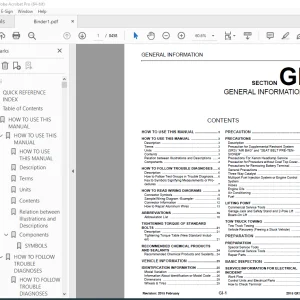 2015 INFINITI QX70 L50 Series Service Manual PDF DOWNLOAD