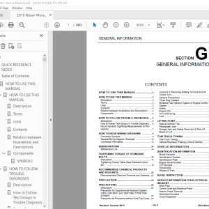 2015 NISSAN MURANO Z51 Series Service Manual PDF DOWNLOAD
