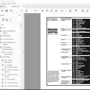 2015 NISSAN SENTRA B17 Series Service Manual PDF DOWNLOAD