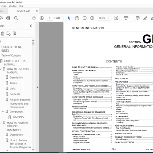 2015 NISSAN XTERRA N50 Series Service Manual PDF DOWNLOAD
