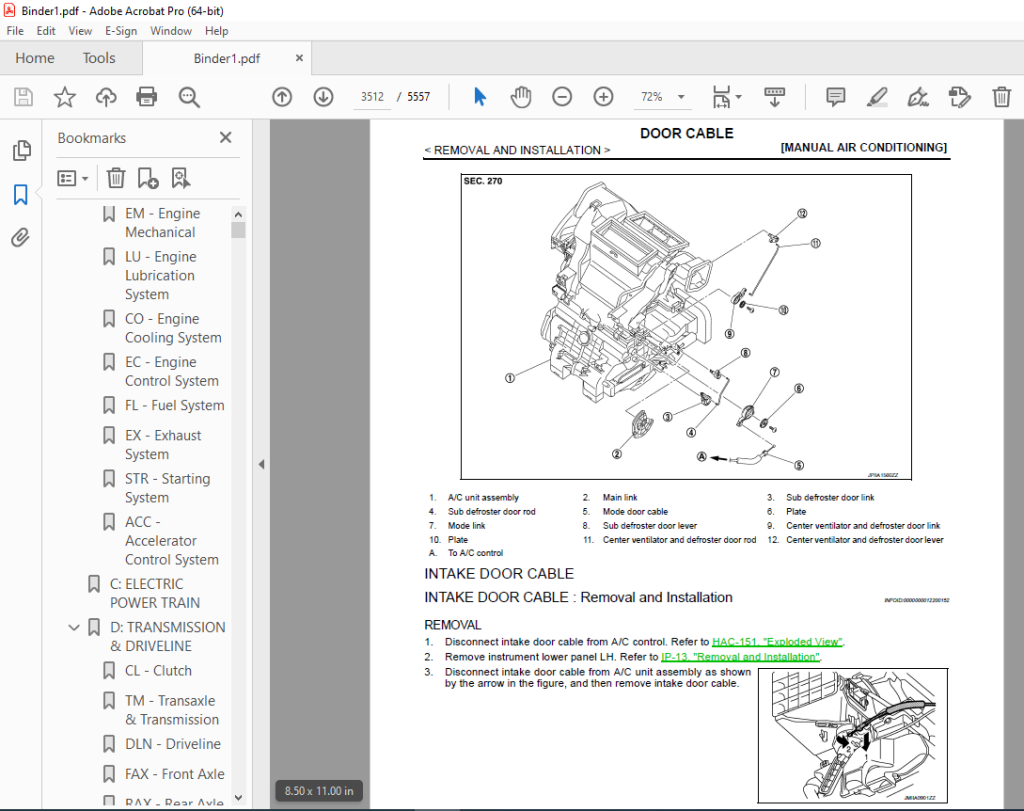 2016 NISSAN JUKE F15 Series Service Manual PDF DOWNLOAD - HeyDownloads ...