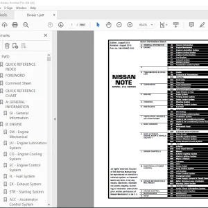 2016 NISSAN VERSA NOTE E12 Series Service Manual PDF DOWNLOAD