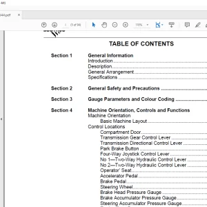 CAT BUCYRUS FBL-10 LHD Utility Load Haul Dump Operator’s Manual SN 5003806 - PDF DOWNLOAD
