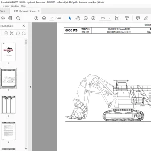 CAT Bucyrus RH200 Pelle hydraulique Manuel de service 3724679 PDF DOWNLOAD (FRENCH)