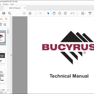 CAT Bucyrus Reedrill MK4HE D Single Boom Hydraulic Jumbo Operator Manual SN S07-4535  - PDF DOWNLOAD