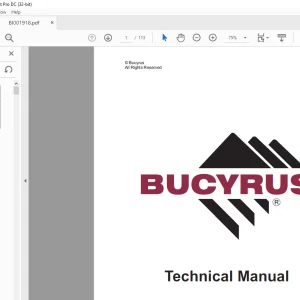 CAT CL210 Load Haul Dump Operation Manual SN 5003958 -  PDF DOWNLOAD